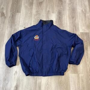 Vintage Nike Tostitos Fiesta Bowl Men’s Windproof Jacket Blue Size 2XL